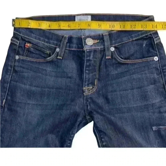Hudson Krista Low-Rise Super Skinny Jean Size 26 Dark Denim - Picture 4 of 9